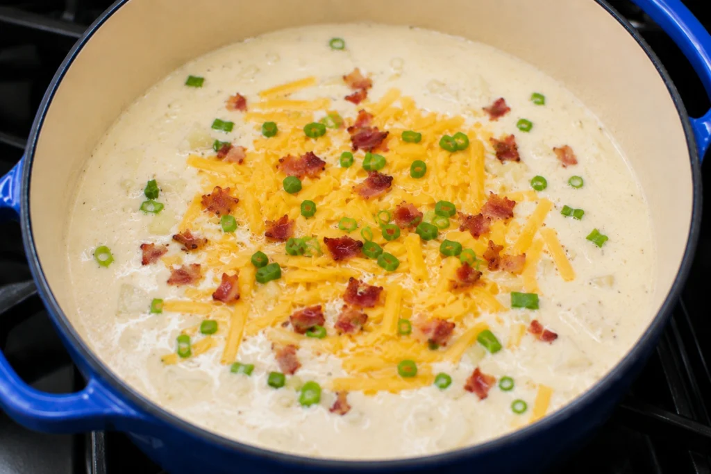 Adding Cheese and Bacon Toppings