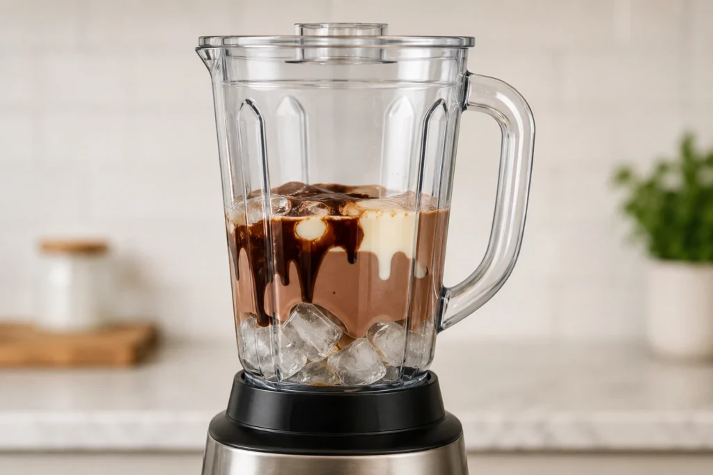 Adding Ingredients to the Blender