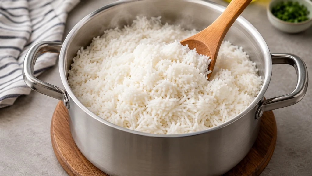 Cooking Fluffy Jasmine Rice for the Bowl