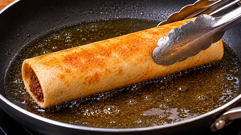 Frying Until Crispy