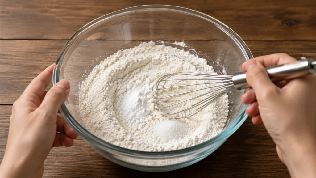 Mixing the Dry Ingredients
