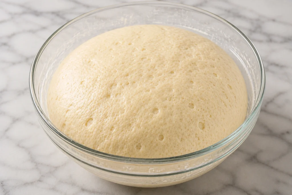 Perfectly Risen Pretzel Dough