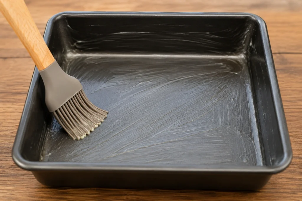 Preparing Oven for Brownie Recipe
