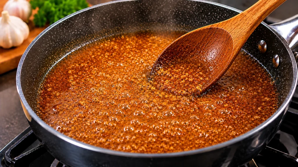 Simmering the Sauce