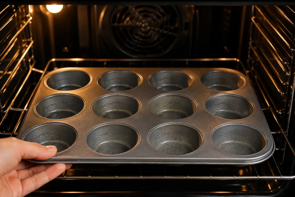 Step 1 Prepare the Oven