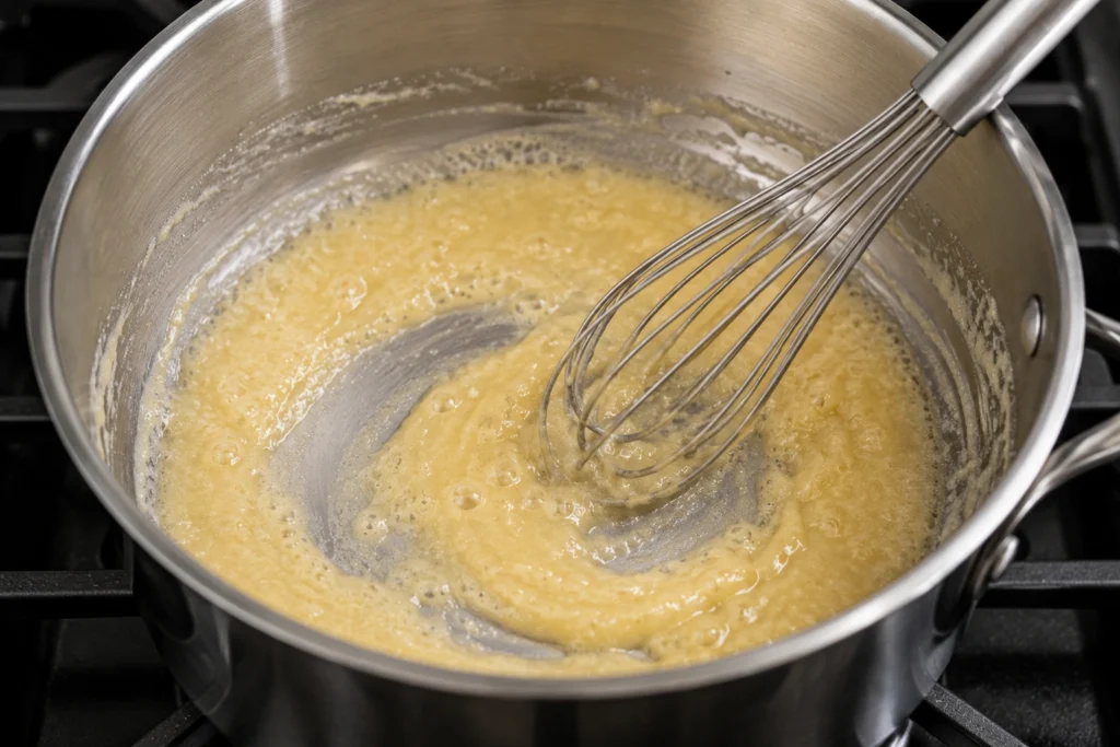Step 2 Build the Roux