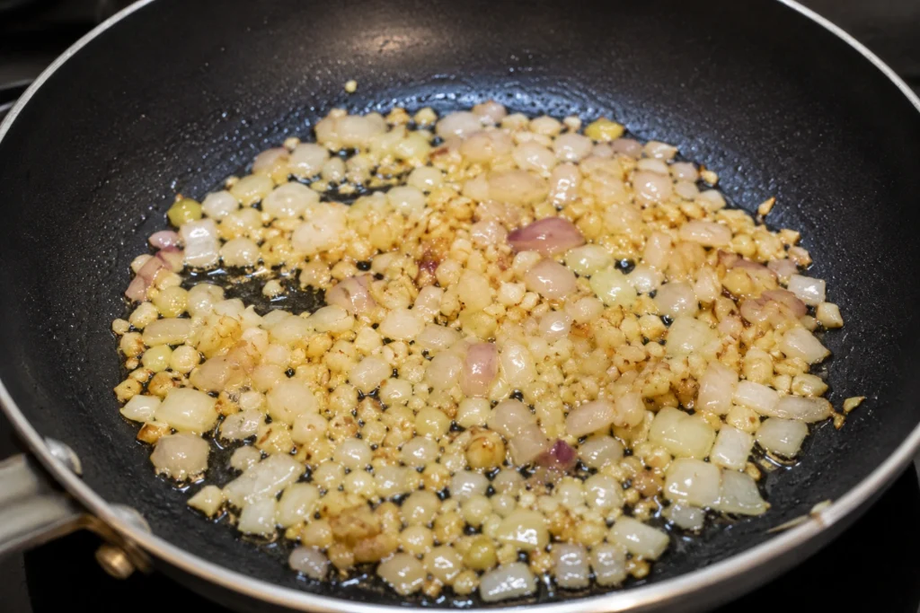 Step 2 Sauté Aromatics