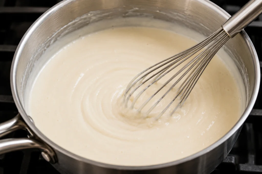 Step 3 Create the Cream Sauce