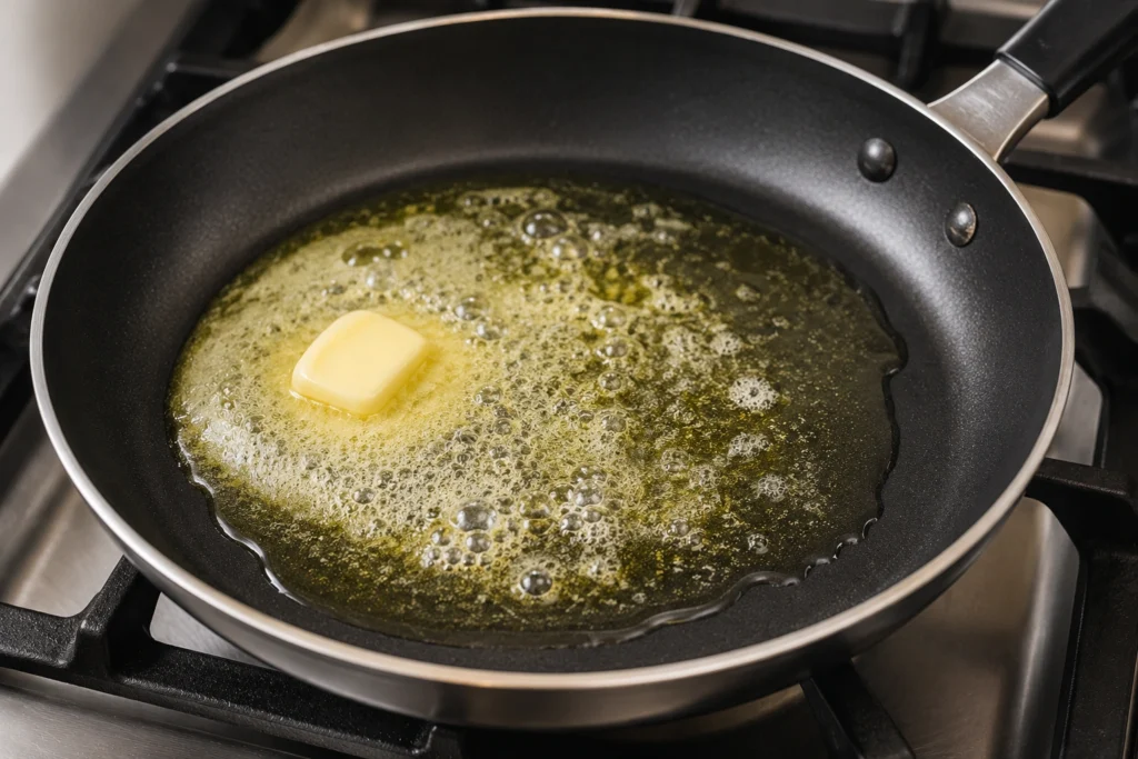 Step 4 Heat the Pan