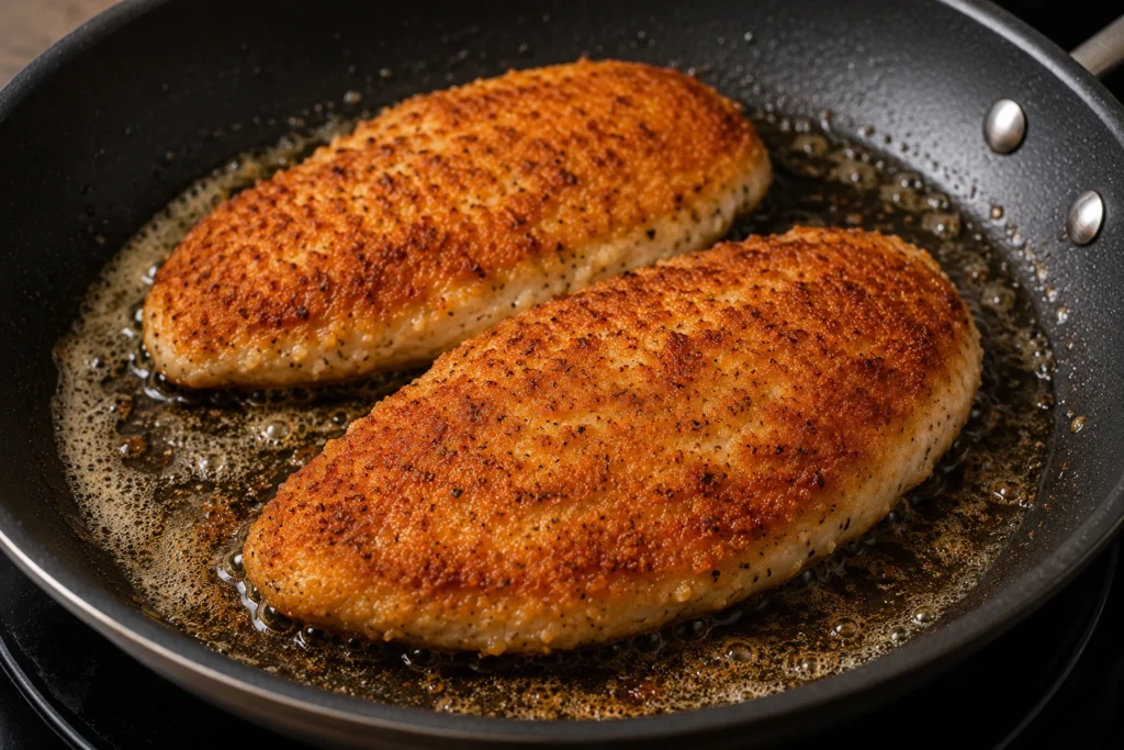 Step 4 Pan Fry Until Golden