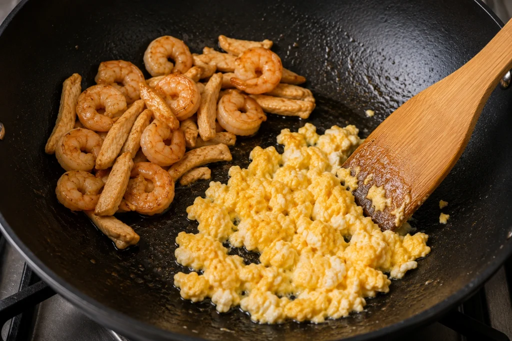 Step 4 Scramble the Eggs