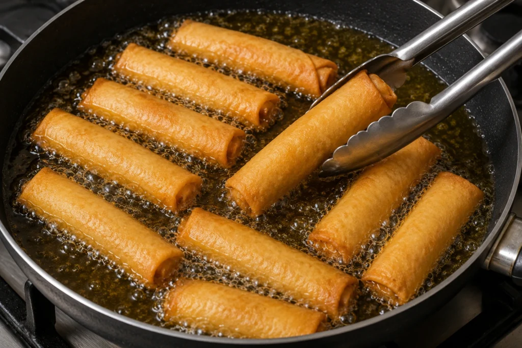 Step 6 Fry Until Golden