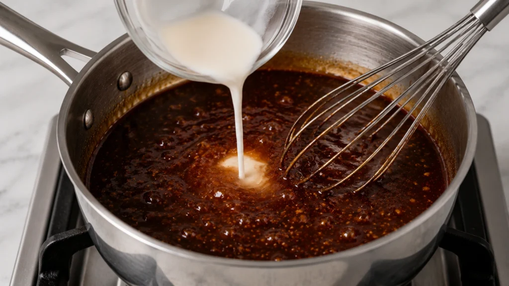 Thickening the Sauce