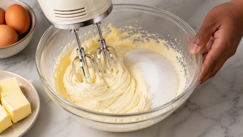 Creaming Butter and Sugar