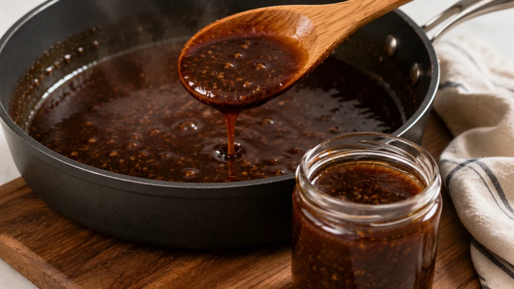Finished Mo' Bettahs Teriyaki Sauce
