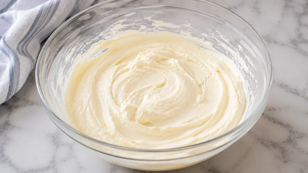 Making the Cream Cheese Filling
