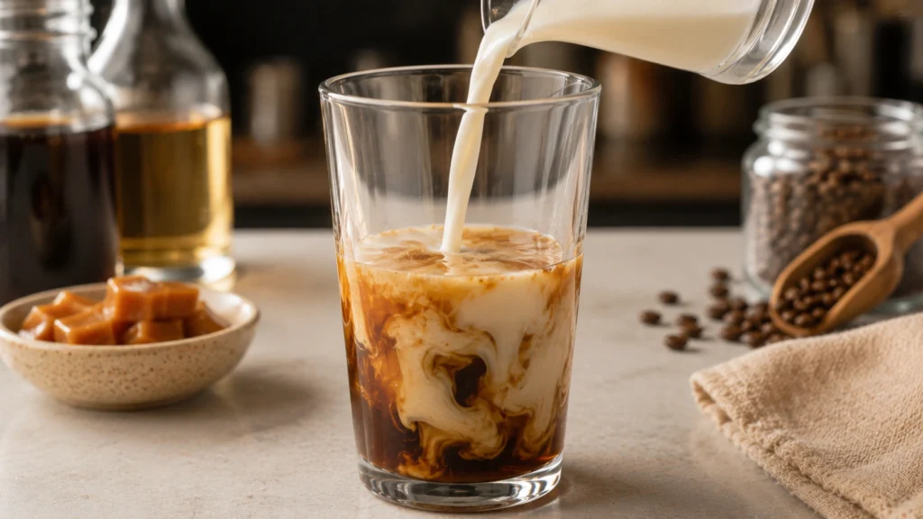 Mixing Espresso and Milk
