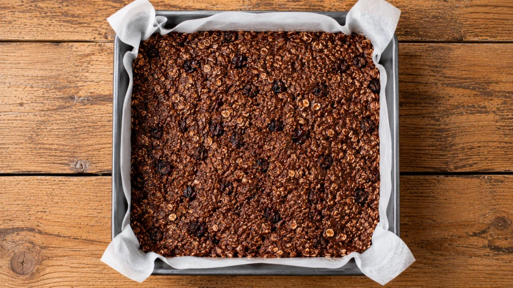 Press into the Baking Tray