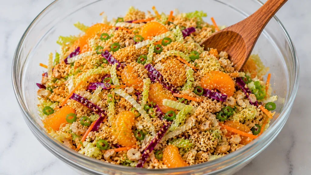 Ready to Serve Ramen Noodle Salad