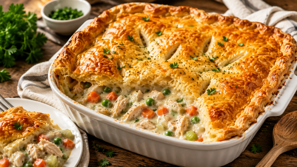 Chicken Pot Pie Casserole Recipe