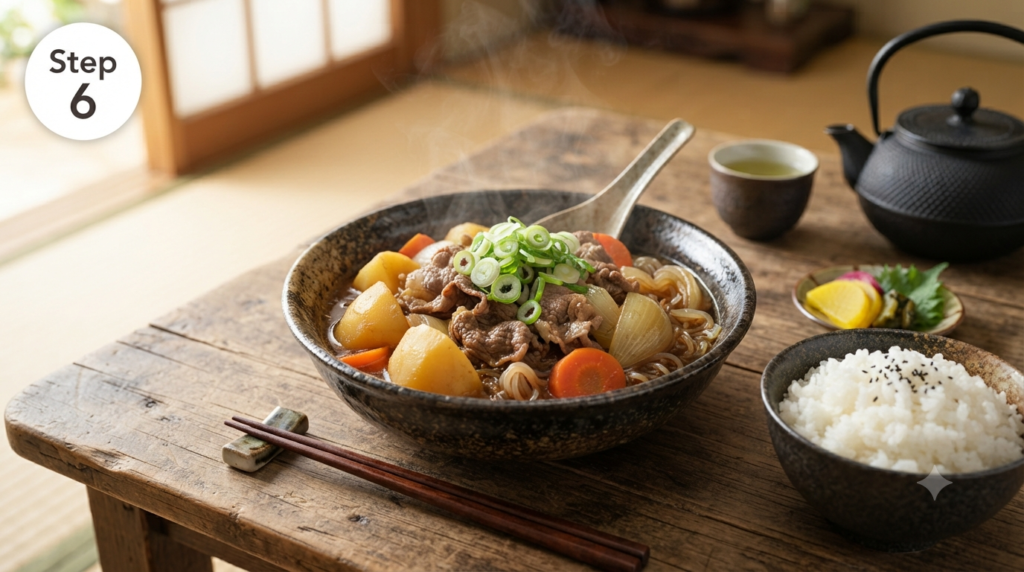 Easy Nikujaga Recipe (2)