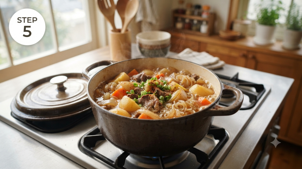 Easy Nikujaga Recipe (3)