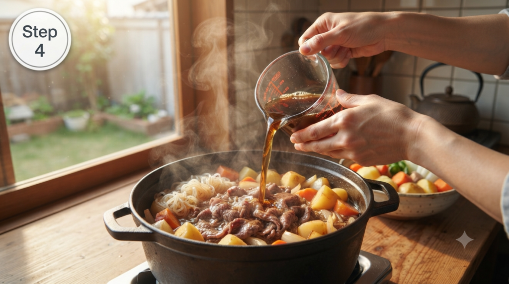 Easy Nikujaga Recipe (4)