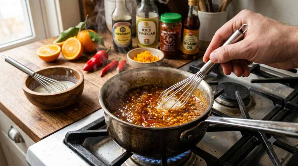 Hot Orange Chicken Panda Express Recipe (5)