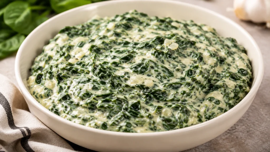 House of Prime Rib Creamed Spinach Recipe