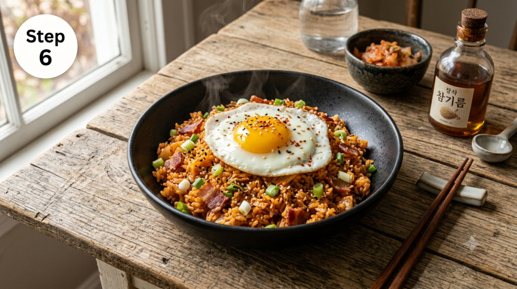 Kimchi Fried Rice Recipe (2)