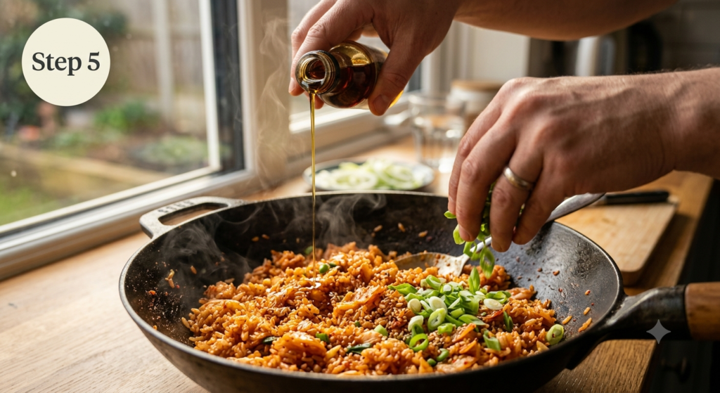 Kimchi Fried Rice Recipe (3)