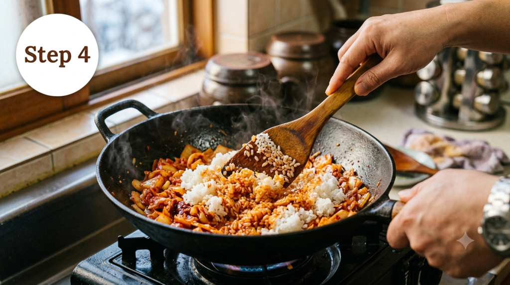 Kimchi Fried Rice Recipe (4)