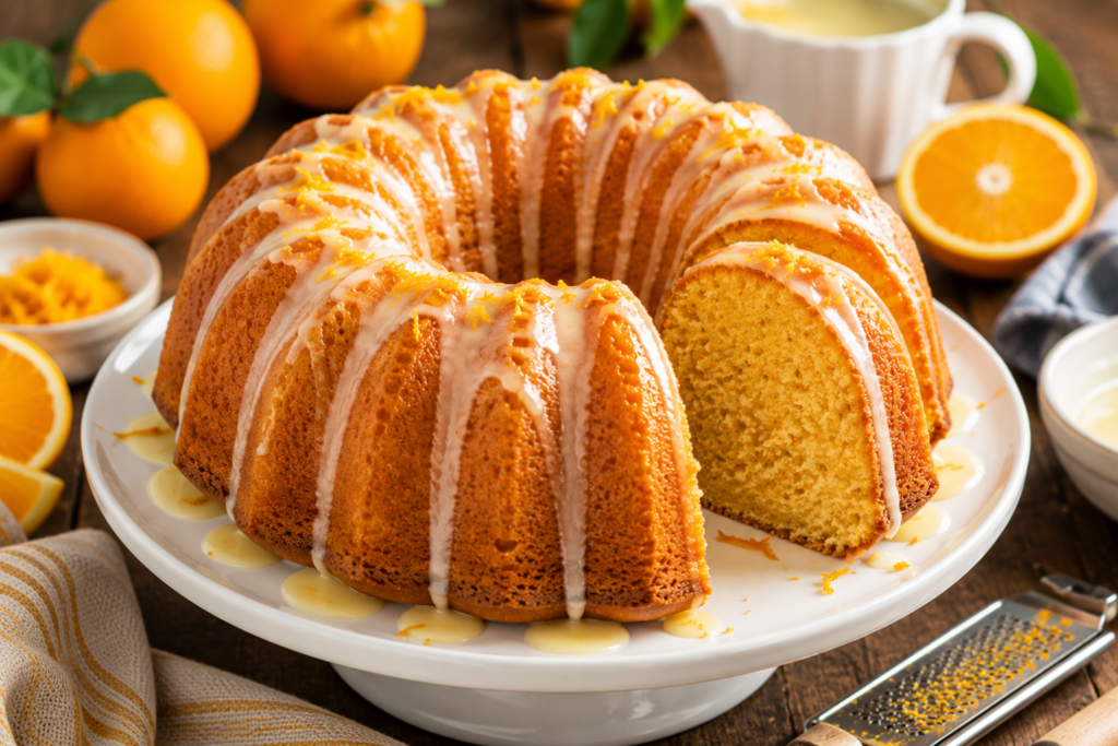 Orange Bundt Cake Recipe