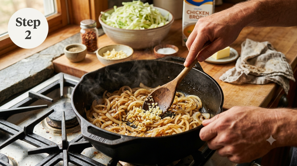 Smothered Cabbage Recipe (6)