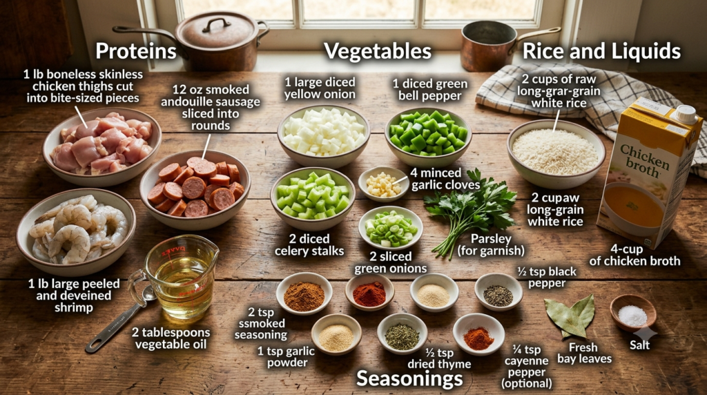 Stalekracker Jambalaya Recipe Ingredients