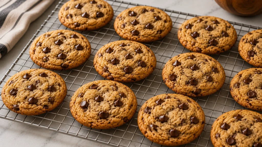 cool-freshly-baked-guittard-chocolate-chip-cookies