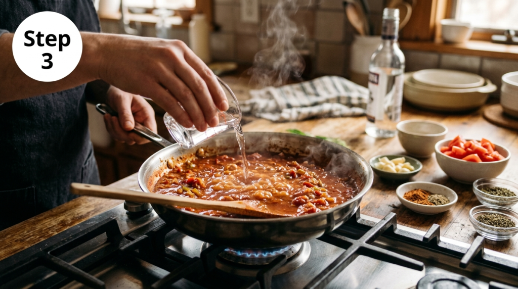 Cajun Vodka Sauce Recipe Steps (5)