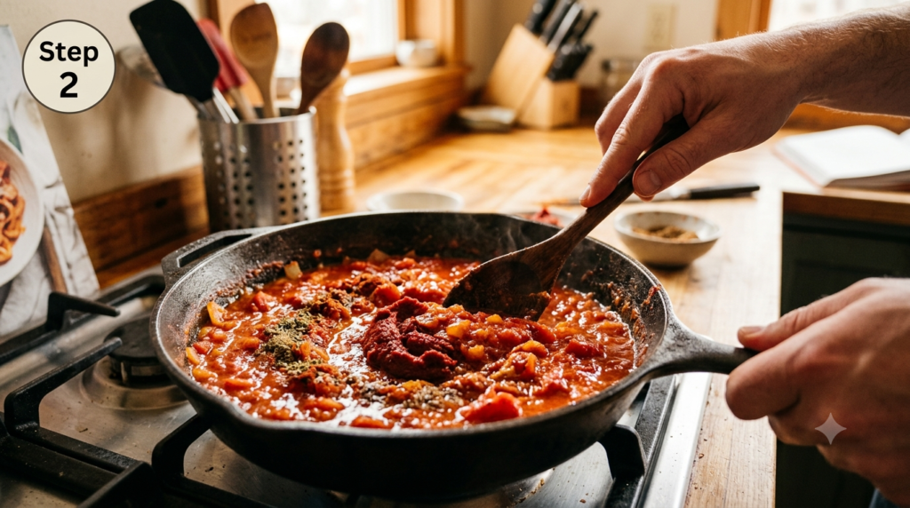 Cajun Vodka Sauce Recipe Steps (6)