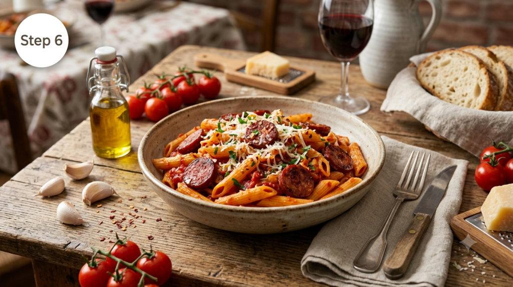 Chorizo Arrabiata Recipe (2)