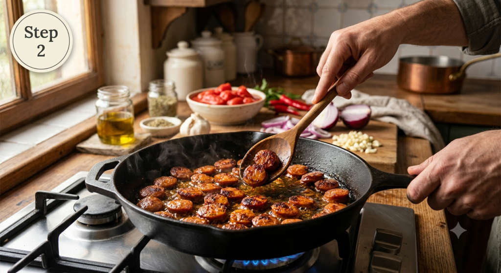 Chorizo Arrabiata Recipe (6)