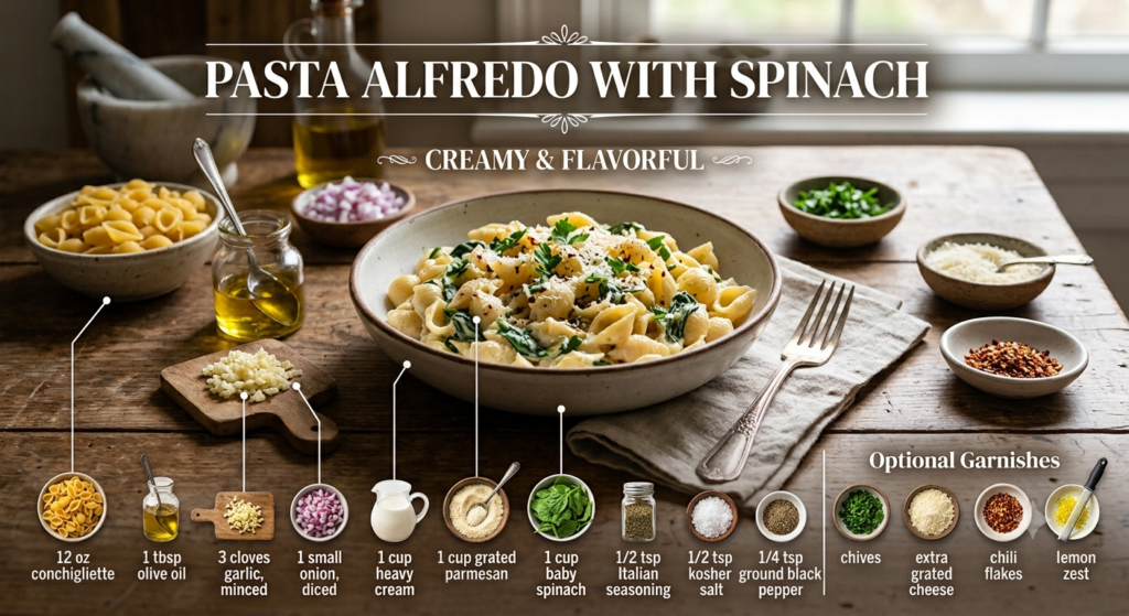 Conchigliette Recipe Ingredients
