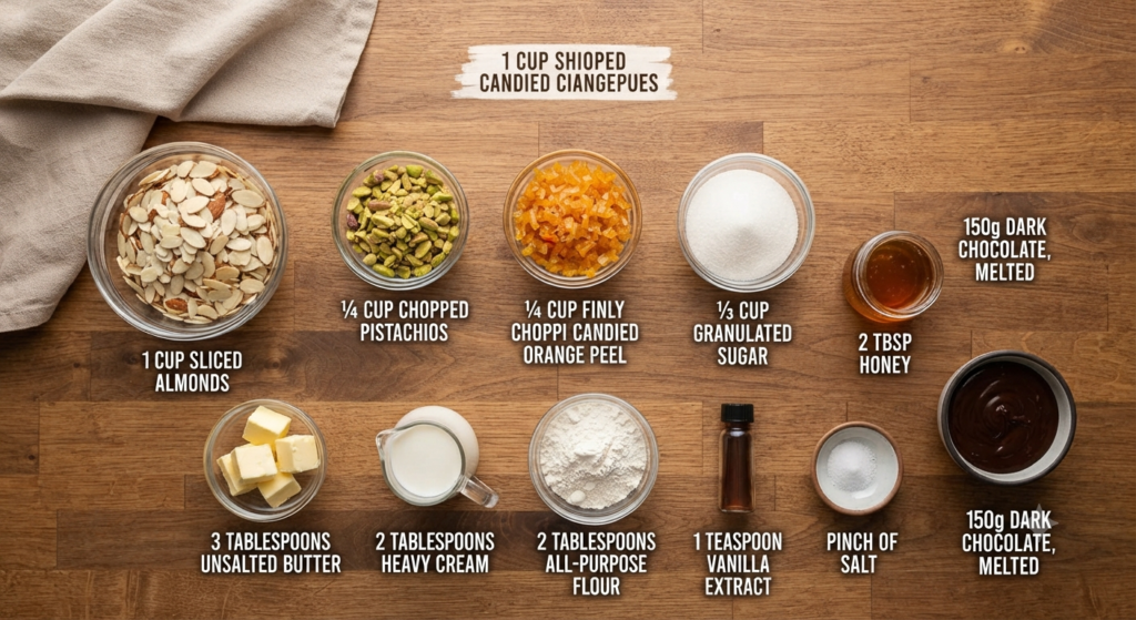 Florentines Recipe Ingredients
