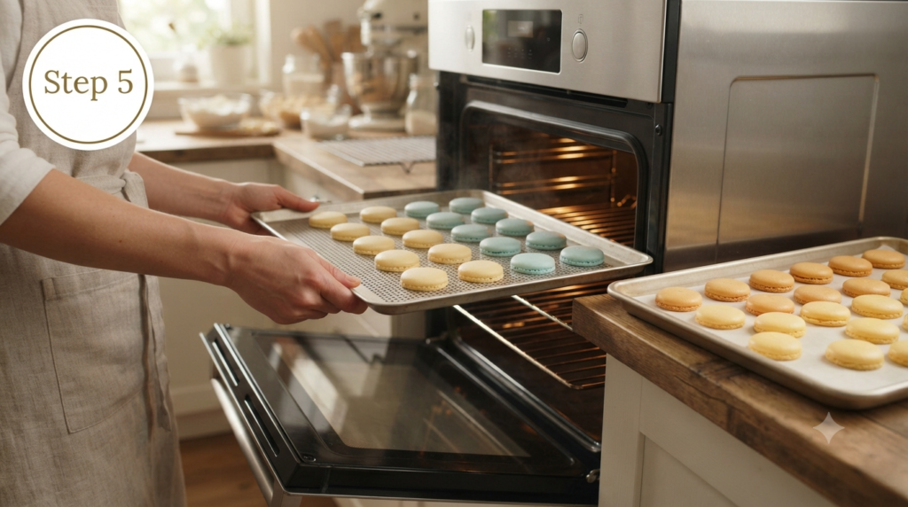 Goldilocks Macarons Recipe Steps (5)
