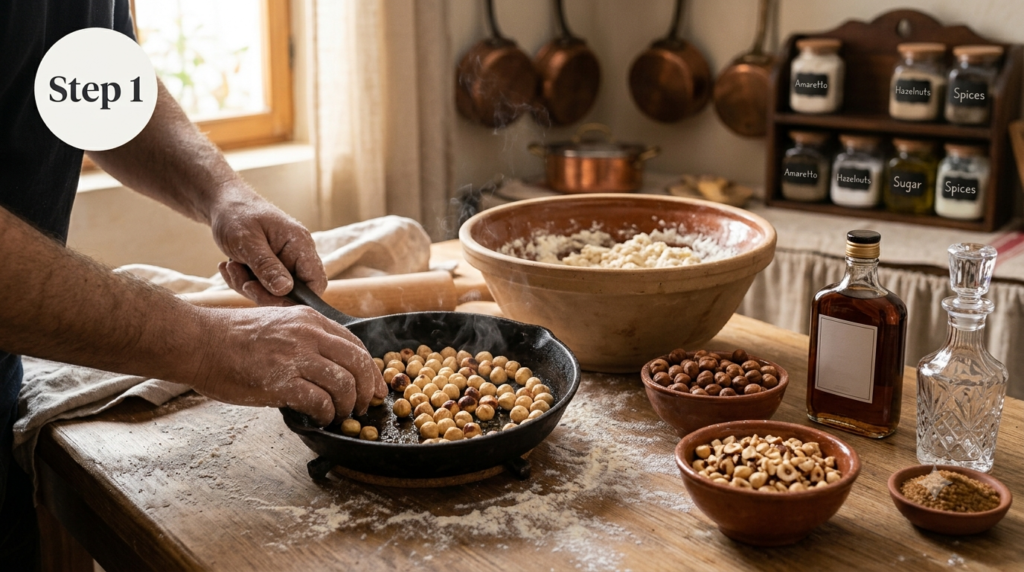 Hazelnut Amaretto Recipe Steps (1)