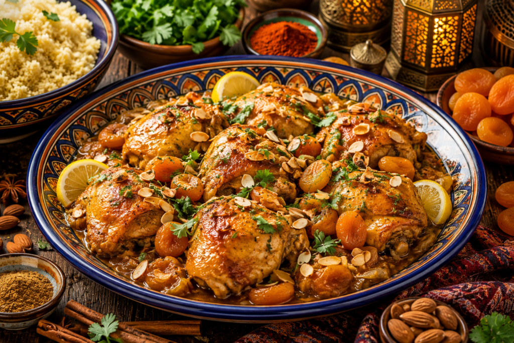 Moroccan Apricot Chicken Recipe