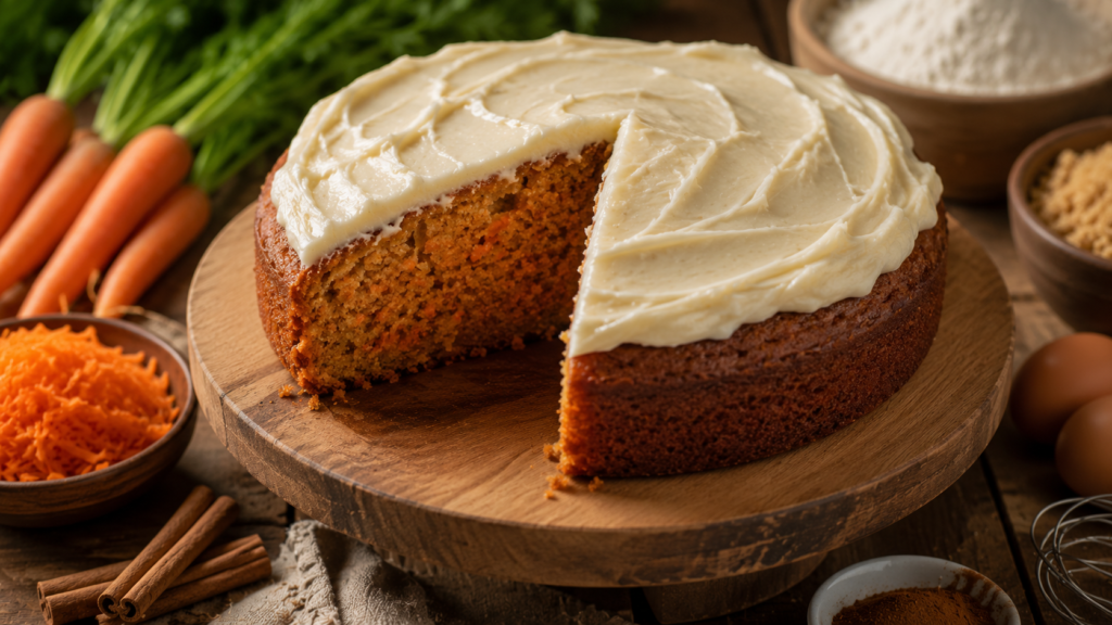 Nut Free Carrot Cake Recipe