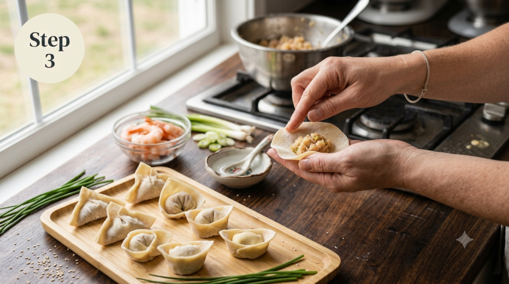 Prawn Wonton Recipe Steps (5)