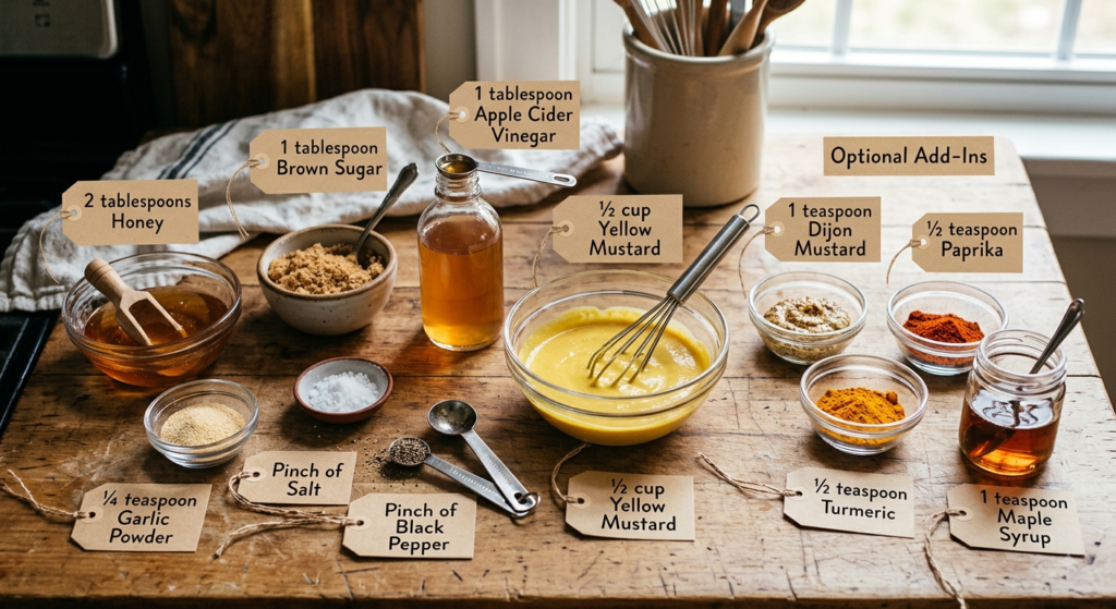 Sweet Mustard Recipe