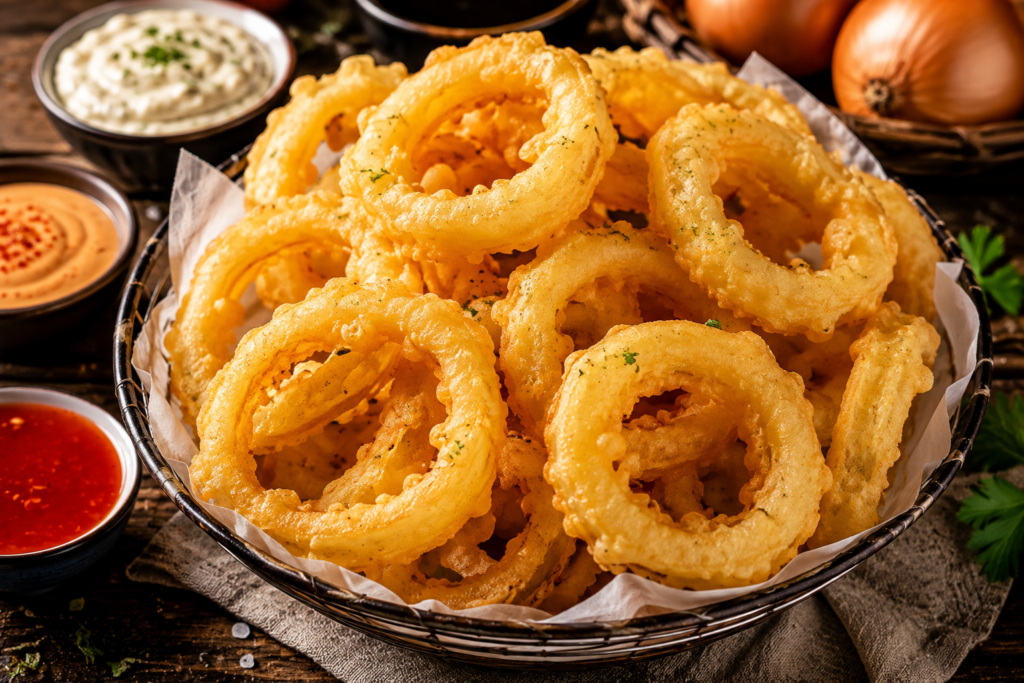 Tempura Onion Rings Recipe