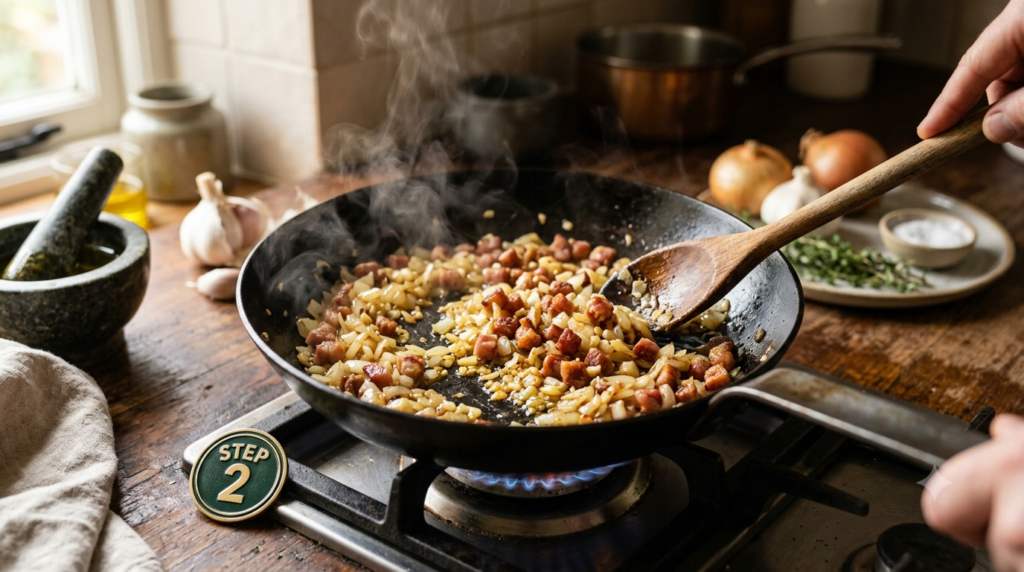 Vodka Sauce with Pancetta Recipe (6)